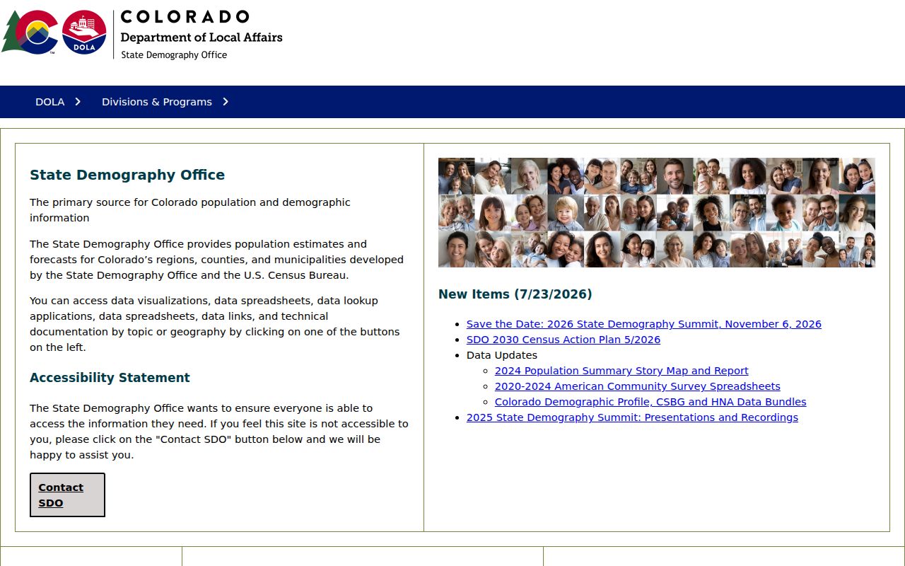 La Veta court records population context from Colorado tables