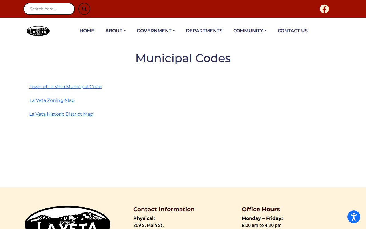La Veta court records and municipal code source