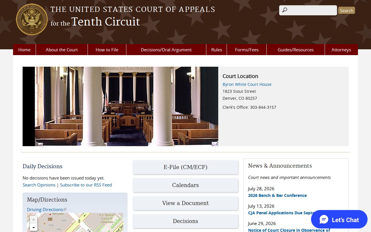 Walsenburg court records compared with federal appellate records
